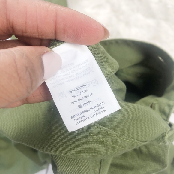 Madewell Wide Leg Green Utility Jumpsuit 6 - Picture 5 of 5